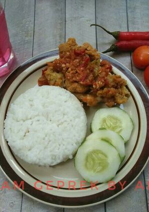 Foto resep Ayam geprek