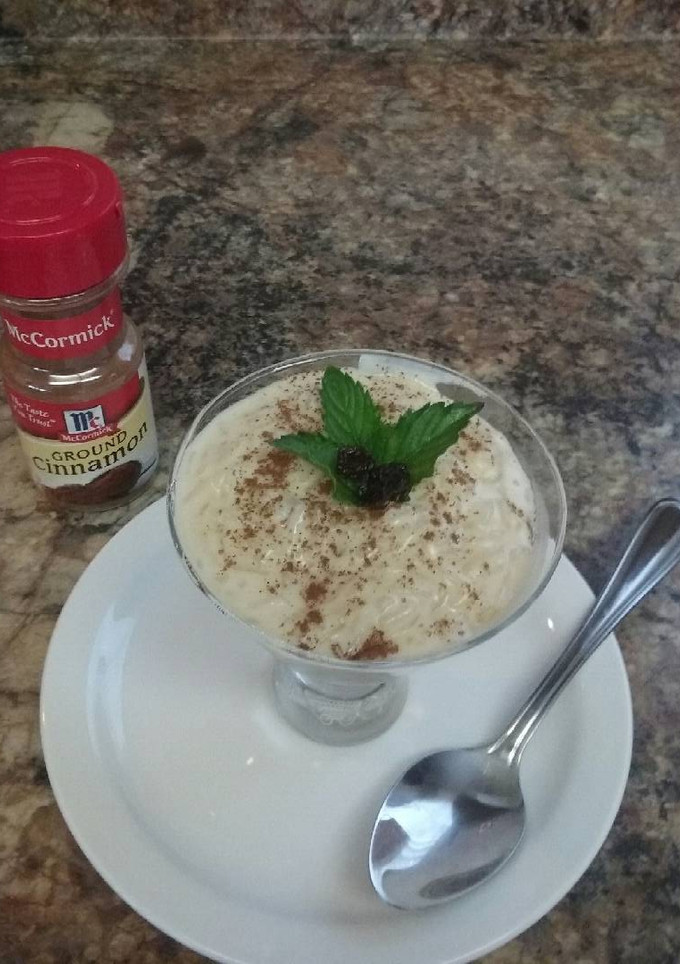 Una foto de Arroz blanco con leche