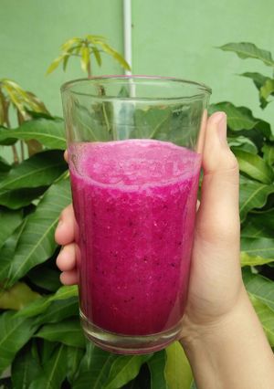 Foto resep Jus Nanas + Naga