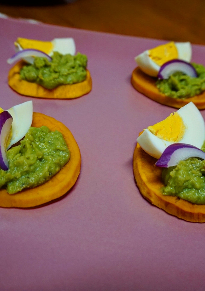 Una foto de Snack de batata