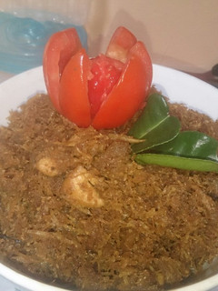 Foto resep Serundeng ayam suwir