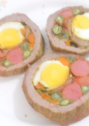 Una foto de Delicioso Muchacho Relleno Para La Cena Navideña!