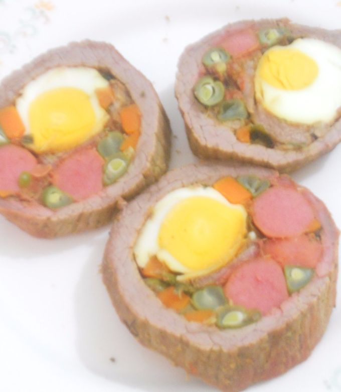 Una foto de Delicioso Muchacho Relleno Para La Cena Navideña!