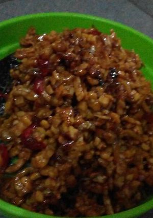 Foto resep Kering tempe teri medan