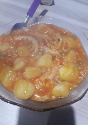 Una foto de Guiso de mondongo 🤪