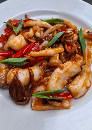 Foto resep Cumi Asam Manis Pedas