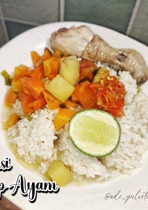 Foto resep Nasi Sop Ayam