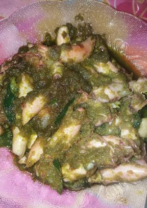 Foto resep Cumi Asin Sambel Ijo