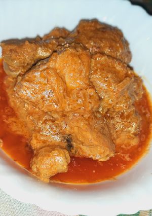 A picture of Chicken Korma.