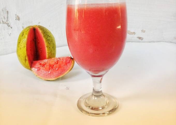 Resep Jus Jambu Merah Guava Juice Oleh Elys Diana Cookpad 9966