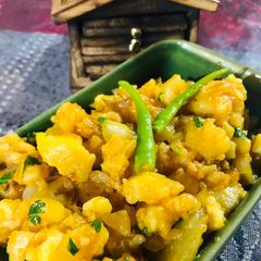 A picture of Aloo Chokha.