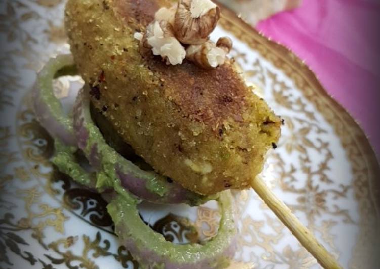 Recipe: Perfect Waulnut kabab