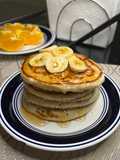 🥞 Eggless Banana Pancakes 🥞