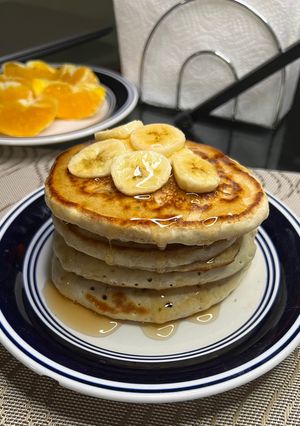A picture of 🥞 Eggless Banana Pancakes 🥞.