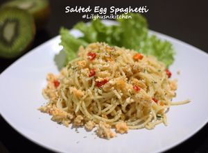 Foto resep Spaghetti Salted Egg