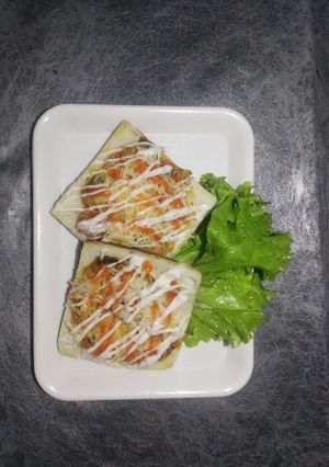 Foto resep 72 pizza roti tawar