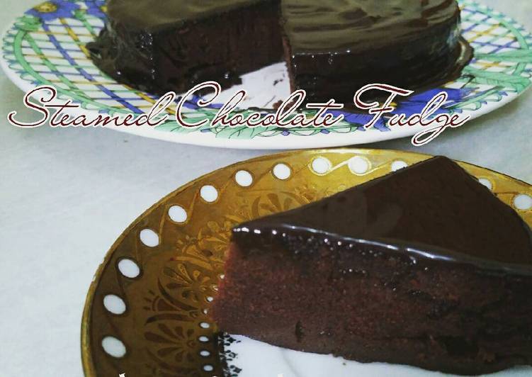 Steamed Chocolate Fudge