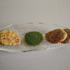 A picture of Poha cutlets.