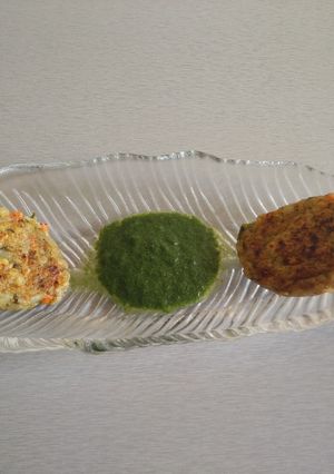 A picture of Poha cutlets.