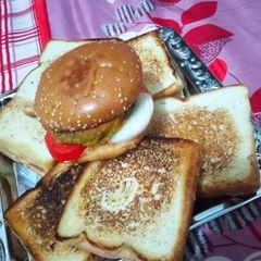 A picture of Easy and simple sandwich.