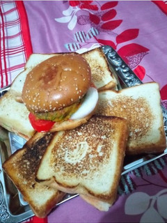 A picture of Easy and simple sandwich.