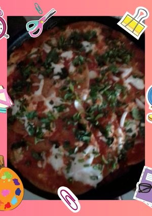 Una foto de 🍽️Pastel Azteca 🫓