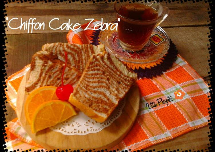 Chiffon Cake Zebra