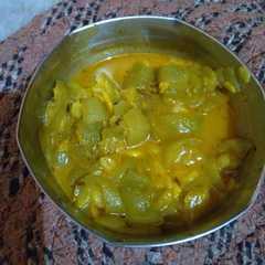 A picture of Turai ki sabji.