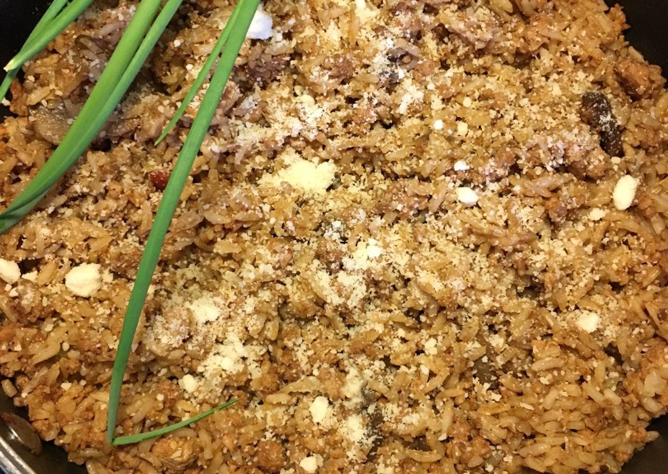 Arroz Guisado con Parmesano