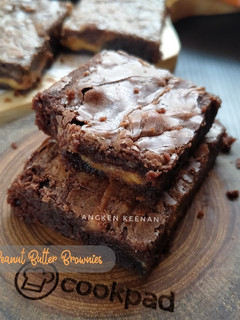 Foto resep Peanut Butter Brownies