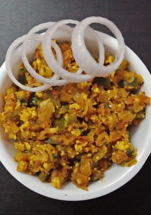 A picture of Paneer Bhurji.