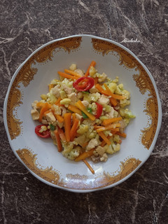 Foto resep Tumis Ayam Sayur