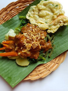 Foto resep 21. Pecel Sayur Gimbal Udang