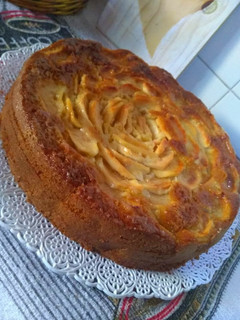 Una foto de Torta de manzana 🍎🍏