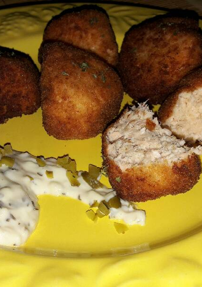 Una foto de Albóndigas de salmón