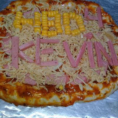 Resep Pizza Ultah Super Simple Empukkk Bangettt Oleh Kitchen Bemby Quete Cookpad