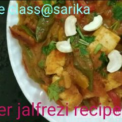 A picture of Paneer jalfrezi recipe.