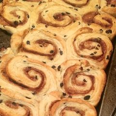 A picture of Cinnamon rolls.