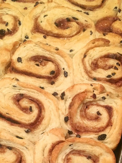 A picture of Cinnamon rolls.