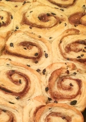 A picture of Cinnamon rolls.