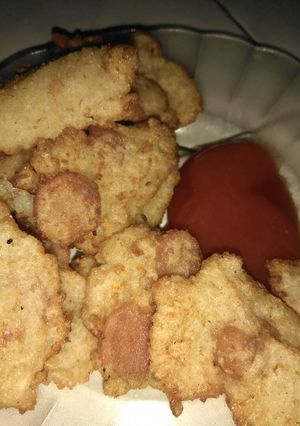 Foto resep Cireng nasi sosis🍡🍡
