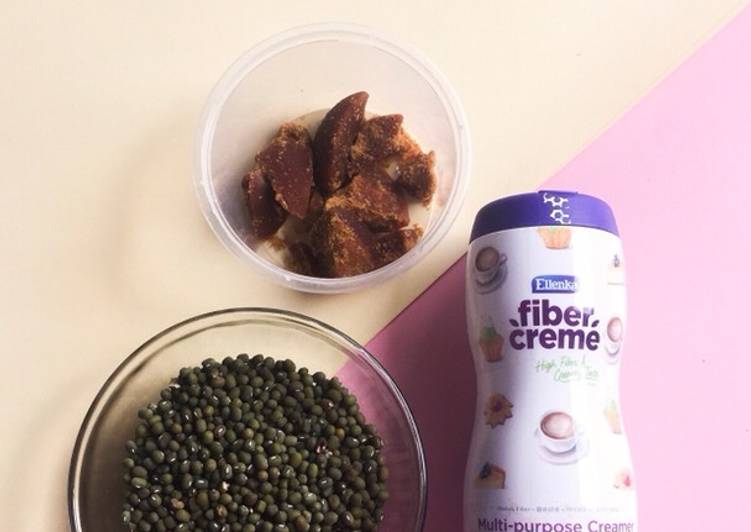 Bagaimana Membuat Bubur Kacang Hijau Fiber Creme Anti Gagal