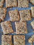 Biscotti con fiocchi di avena e semi di chia