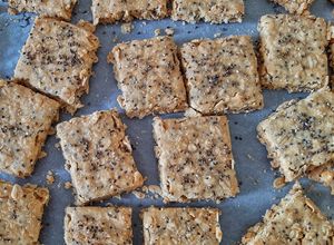 Foto di Biscotti con fiocchi di avena e semi di chia