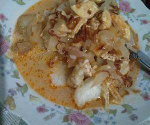 Masakan Populer Lontong sayur sederhana Gurih Mantul