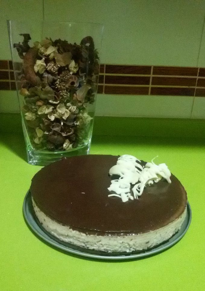 Una foto de Tarta de stracciatella con thermomix