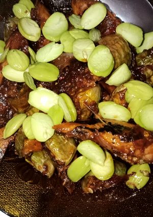 Foto resep Ikan Tongkol Terong Balado Pete