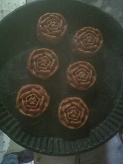 Una foto de Muffins de remolacha y zapallito dulce o salado