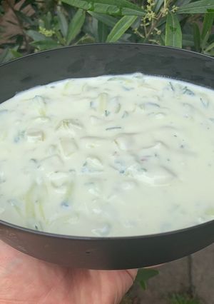 A picture of Tzatziki.