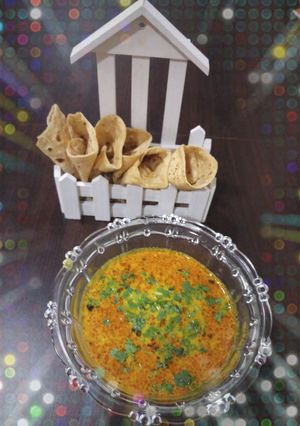A picture of Green peas curry.